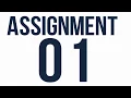 Introduction to Html - Assignment 01 Your first real webpage