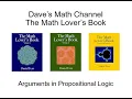 The Math Lover s Book Section 7 2 Lesson 7 Arguments in Propositional Logic