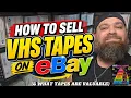 How to Sell VHS Tapes on eBay How to Spot Rare Valuable Tapes