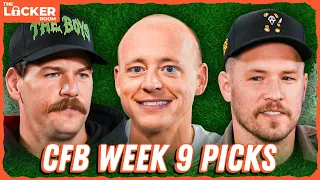 CFB Week 9 Picks: Will Compton, Taylor Lewan HAMMER Ohio State Over USC + Josh Pate LOVES Cincinnati