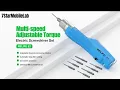 RELIFE E2 Multi-Speed Adjustable Torque Electric Screwdriver Set with T01 Rotating Storage Holder