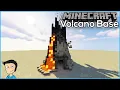 Minecraft Survival Volcano Base Tutorial