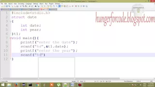 learn c in hindi part-33 Structure