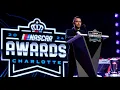 Ty Majeski delivers 2024 title speech during NASCAR Awards