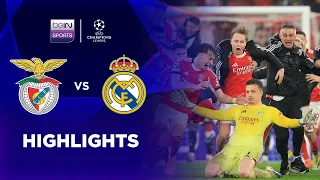 benfica 4 2 real madrid champions league 25 26 match highlights