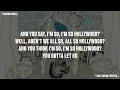 underscores - Hollywood Forever [Clean - Lyrics]