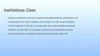 Long Summary Lecture 49 Demonstration-XIX