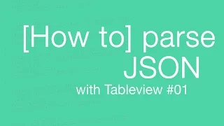 Swift 3 - How to parse JSON