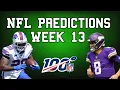 NFL Week 13 Predictions NFL Week 13 Picks for the 2019 Regular Season The Scoreboard