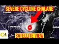Severe Chalane Cyclone makes Landfall | Satellite View \u0026 Update - Dec 30 , 2020
