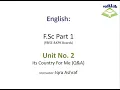 Download Lagu FSc English, Book 1, Unit 2, LEC 19 It's Country for me (Q \u0026 A)