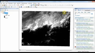 Como tratar um MDE e gerar produtos: Rede de Drenagem e Bacias Hidrográficas - ArcGIS