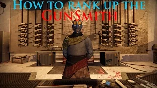 Destiny How to Rank Up the Gunsmith
