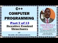 Iteration Control Structures in C Computer Programming