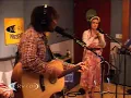 Angus and Julia Stone performing "Big Jet Plane" on KCRW