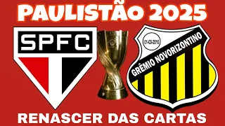 Previsão do jogo São Paulo X Novorizontino