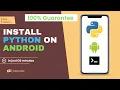Install python on android How to use python on android Roy Galaxy