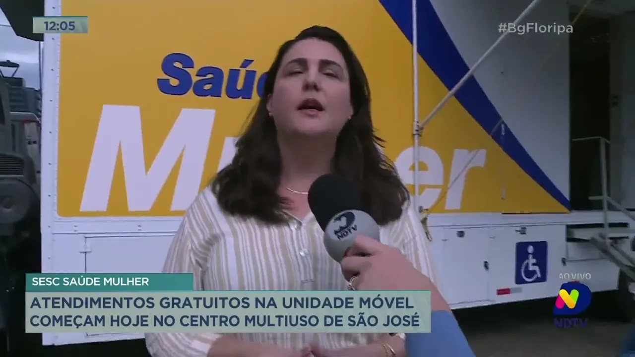 Mutirão de exames de mamografia e preventivo do câncer do colo de útero acontece em São José