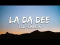 Download Lagu Cody Simpson - La Da Dee (Lyrics)