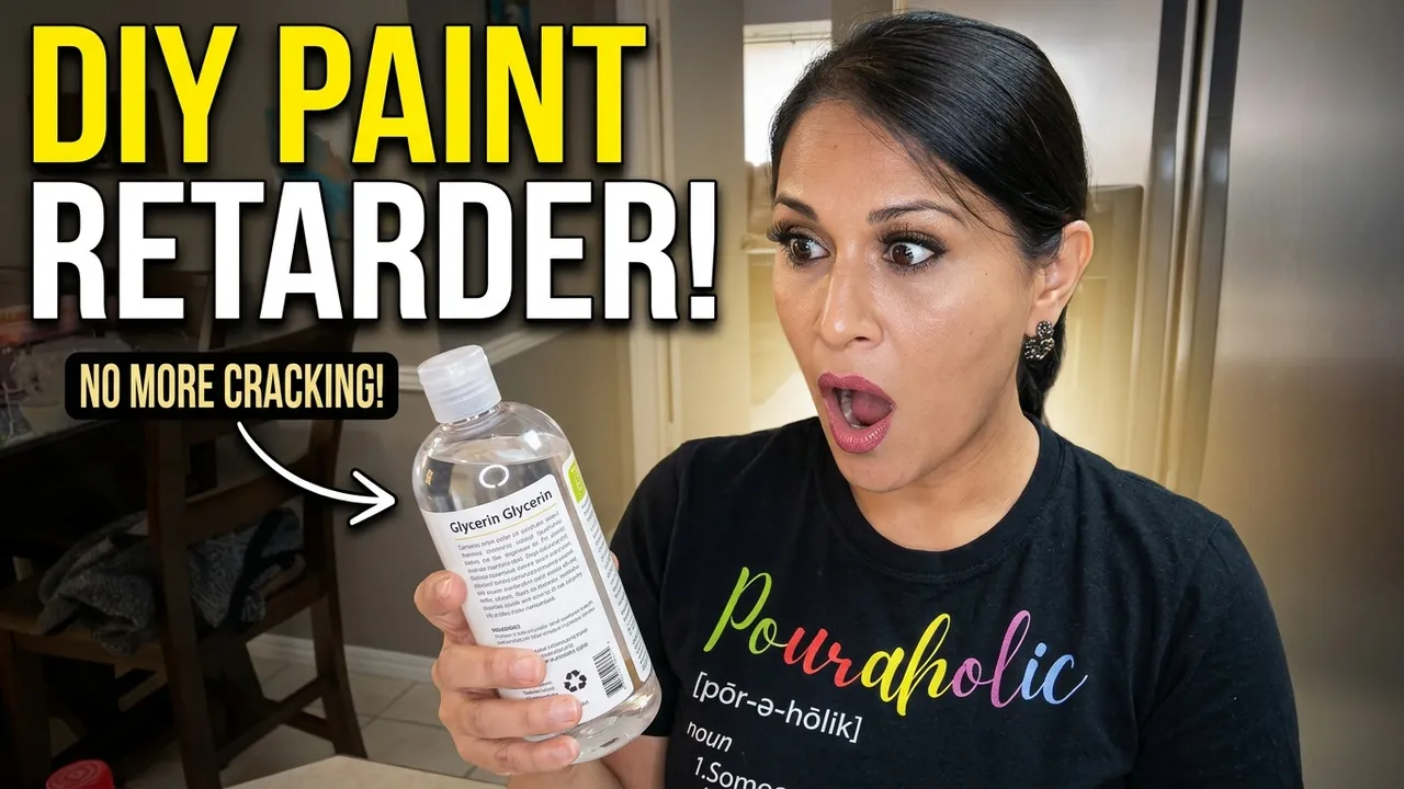 29. How to Make Homemade Acrylic Paint Retarder | Cheap Paint Retarder Substitute