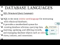 Database Languages SQL T-SQL NoSQL ORM Frameworks DBMS Learn Everyday