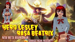 viral arachu pramuka lesley build tersakit ala sniper beatrix mobil legends