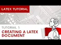 DIPERBARUI Tutorial LaTeX 1 - Membuat Dokumen LaTeX