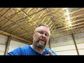 30 x 40 Pole Barn foam board insulation part