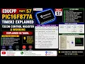 EDUCPP Part 57 PIC16F877A Timer2 Explained T2CON Control Register Working in Tamil