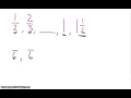 Patterns with Fractions