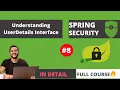 Understanding UserDetails Interface Spring Security Tutorial Ashwani Kumar Ep 8