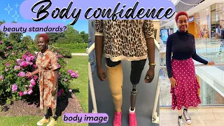 my story about body confidence as a double amputee and tips on how to be body confident