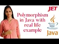 Polymorphism in Java with real life example