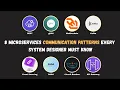 8 Microservices Communication Patterns Every System Designer MUST KNOW