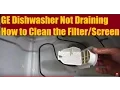 GE Dishwasher Not Draining - How to Fix DIY