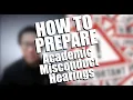 How to Prepare for Plagiarism Academic Misconduct Hearings Six Things to Do