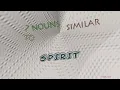spirit - 8 nouns which are synonyms of spirit sentence examples