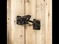 How to install Self-Latching Gate Latch
