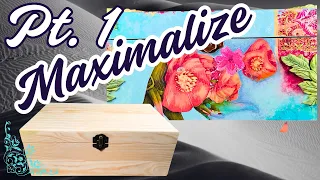 How to maximalize a new Hobby Lobby box into a boho beauty