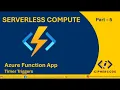 Azure Function App Timer Trigger