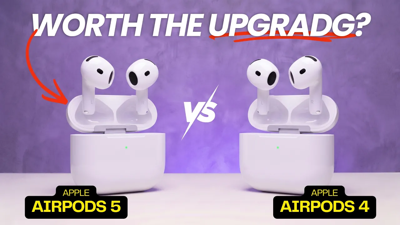 Apple AirPods 5 vs Apple AirPods 4 – Is It Worth Upgrading in 2026?: video thumbnail