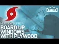How To Board Up Windows with Plywood HURRICANE PREP
