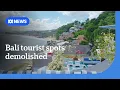 Download Lagu Bali officials begin demolishing Bingin Beach tourist spots | ABC NEWS