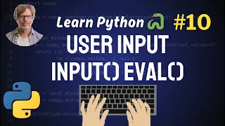 User Input in Python Input Int Eval - Python Full Course 2024