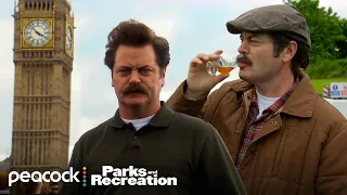 Ron HATES London (But Found a Small Love in Europe) | Parks and Recreation