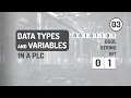 03 What Are Data Types and Variables in a PLC Explanation of BOOL INT and STRING
