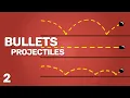 SHOOTING with BULLETS CUSTOM PROJECTILES Unity 3D Tutorial