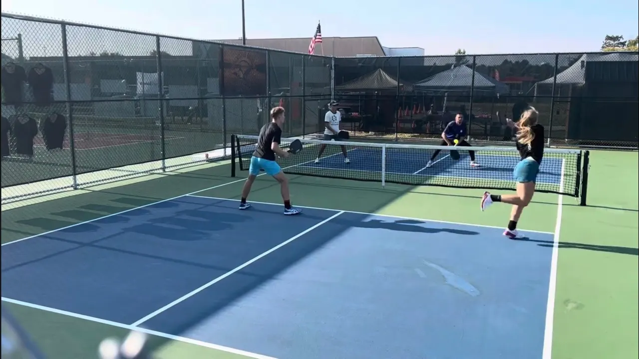 Lakes & loons Pickleball classic tournament 4.0 mixed doubles.   semi final