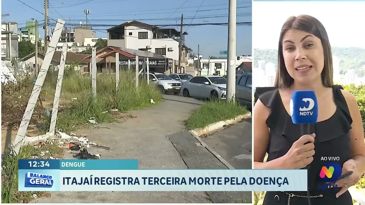 Itajaí registra terceira morte, ações de prevenção contra dengue em escolas e creches de BC
