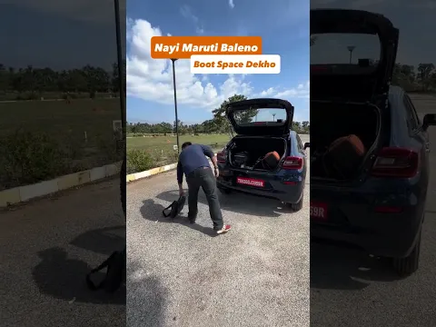 How Much Luggage Fits in the New Baleno?
